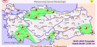 Meteoroloji 9 şehiri 'sarı' kodla uyardı...
