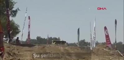 Offroad'ta facia ucuz atlatıldı! Uyarıların &uuml;zerine kaza b&ouml;yle geldi...
