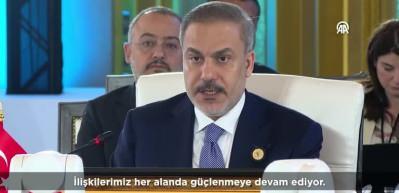 Bakan Hakan Fidan K&ouml;rfez işbirliği toplantısında kritik mesajlar verdi