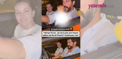 Fahriye Evcen'den dikkat çeken açıklama! Burak Özçivit'i kıskanıyor mu?