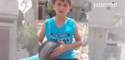 Filistinli küçük çocuk ABD'ye seslendi! "Vergilerinizi bizi öldürmek için mi ödüyorsunuz?"