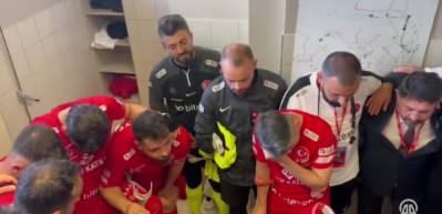 Ampute Milli Takımı'nın, İsrail ma&ccedil; &ouml;n&uuml; konuşması sosyal medyada viral oldu!