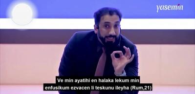 Nouman Ali Khan'dan evliliğin en güzel tanımı: "Amacımız huzur bulmak"