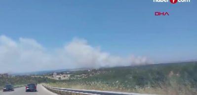 &Ccedil;anakkale&rsquo;de orman yangını