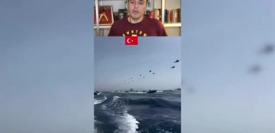 İtalyan Youtuber g&ouml;zlerine inanamadı! "T&uuml;rk ordusu nereye gidiyor?"