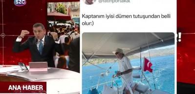 S&ouml;zde halk&ccedil;ı Fatih Portakal'ın satın aldığı l&uuml;ks yatı b&ouml;yle g&ouml;r&uuml;nt&uuml;lendi! 