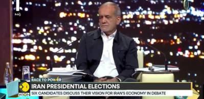 İran'da cumhurbaşkanı adayları TV'ye &ccedil;ıktı! Canlı yayın T&uuml;rkiye tartışması g&uuml;ndem oldu...