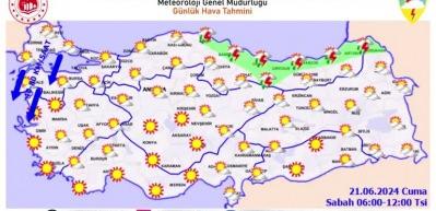 Meteoroloji'den iki kenti sel ve sağanak konusunda uyardı...