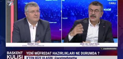 Yeni m&uuml;fredat hazırlıkları ne durumda? Bakan Tekin yeni eğitim &ouml;ğretim yılı hakkında a&ccedil;ıklamalarda bulundu...