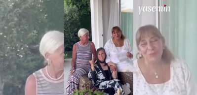 Melek Baykal ve Şenay Düdek'ten Filiz Akın'a ziyaret! "Yeşilçam’ın en güzel kadınlarından"