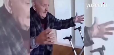 103 yaşındaki adamın eşine kavuşma anları duygulandırdı!