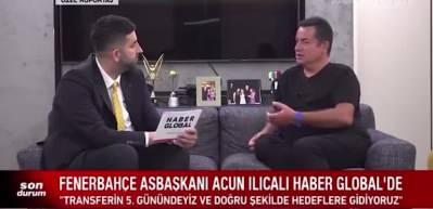 Acun Ilıcalıdan Fenerbah&ccedil;elileri heyecanlandıran a&ccedil;ıklamalar geldi