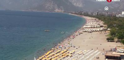 Antalya'da hava sıcaklığı 41 dereceye ulaştı