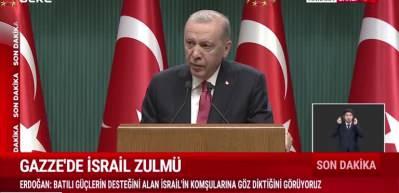 Cumhurbaşkanı Erdoğan Neyenyahu'ya "G&ouml;z&uuml; d&ouml;nm&uuml;ş bir katil" dedi