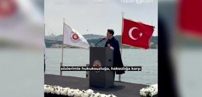 Galatasaray &Uuml;niversitesi Hukuk Fak&uuml;ltesi b&ouml;l&uuml;m birincisi &ouml;d&uuml;l&uuml;n&uuml; Gazze'ye ithaf etti