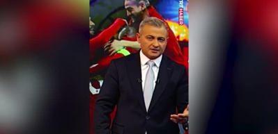 Azerbaycanlı spikerden UEFA'ya 'bozkurt' cevabı! Sosyal medyada g&uuml;ndem oldu
