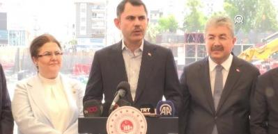 &Ccedil;evre, Şehircilik ve İklim Değişikliği Bakanı Kurum, Osmaniye'de konuştu