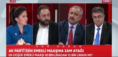 Emeklilere m&uuml;jde! Zam oranıyla ilgili kulisi canlı yayında a&ccedil;ıkladı