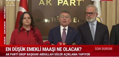 Abdullah Güler açıkladı: En düşük emekli maaşı belli oldu!
