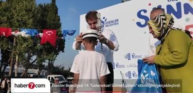 Esenler'de 14. geleneksel s&uuml;nnet ş&ouml;leni d&uuml;zenlendi