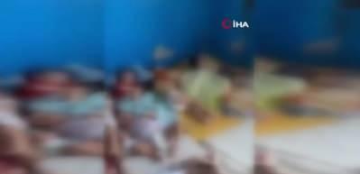 İstanbul'da anaokulunda korkun&ccedil; g&ouml;r&uuml;nt&uuml;ler! Sosyal medyada g&uuml;ndem oldu! Komplo iddiası