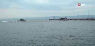 Sinop'ta tur teknesi paniğe sebep oldu