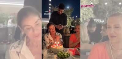 Tatlıses gelini Yasemin Şefkatli'den Derya Tuna'ya doğum günü sürprizi