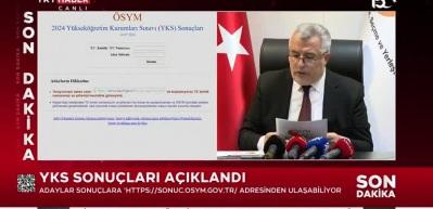 YKS sonu&ccedil;ları a&ccedil;ıklandı!