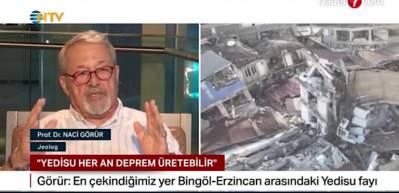 Naci G&ouml;r&uuml;r'den yeni deprem uyarısı: 2 b&ouml;lgeyi işaret etti!