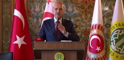 Numan Kurtulmuş: Belki bug&uuml;n Kıbrıs&rsquo;ta bir tek t&uuml;rk&uuml;n bile varlığından bahsedemiyor olacaktık