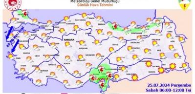 Sıcaklara kısa bir ara! Sarı kodlu uyar yapıldı