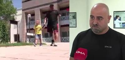 Gazimiz artık &ccedil;ocuğunun elini tutabilecek..Biyonik el takıldı...