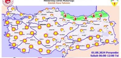 Meteoroloji yurt genelinde beklenen hava durumunu a&ccedil;ıkladı! 