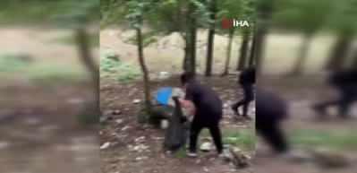 Yemek videosu &ccedil;ekmeye gittiler g&ouml;rd&uuml;kleri manzara karşısında şok oldular
