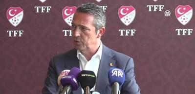 Ali Ko&ccedil;'tan federasyona g&ouml;nderme! "Federasyon başarırsa futbolumuz ayağa kalkar" dedi...