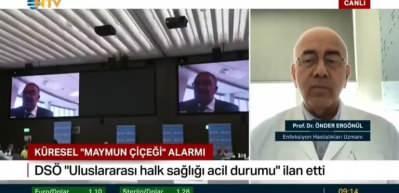 K&uuml;resel 'Maymun &Ccedil;i&ccedil;eği Vir&uuml;s&uuml;' alarmı! T&uuml;rkiye'de g&ouml;r&uuml;ld&uuml; m&uuml;? Prof. Dr. Erg&ouml;n&uuml;l: Tek t&uuml;k vakalar...