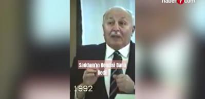 İsrail&rsquo;in Saddam&rsquo;la ilgili karın ağrısının sebebi belli oldu... Erbakan hocanın &lsquo;Saddam bana s&ouml;yledi&rsquo; diyerek anlattığı şok ger&ccedil;ek