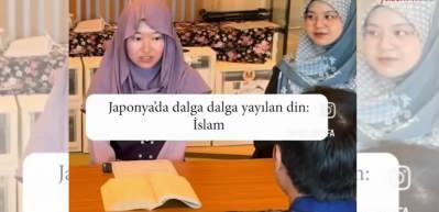 Japonya'da dalga dalga yayılan din: İslam! Japon kadınların şehadet getirdiği anlar tüyleri diken diken etti
