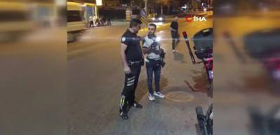 Abartılı egzoz takan s&uuml;r&uuml;c&uuml;ye ders niteliğinde ceza! 