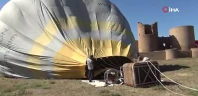 Tarihi Ani &Ouml;ren Yeri'nde ilk kez balon u&ccedil;uruldu