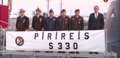 Piri Reis Denizaltısı G&ouml;rev Başında! Yarın t&ouml;renle hizmete girecek