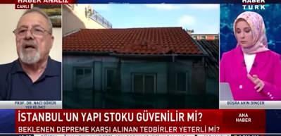 Yer bilimci Naci G&ouml;r&uuml;r İstanbul i&ccedil;in korkutucu a&ccedil;ıklamalarda bulundu