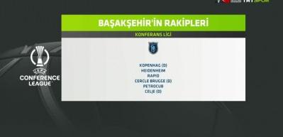 Temsilcilerimizin kuraları çekildi! Başakşehir'in Konferans Ligi'ndeki rakipleri belli oldu!