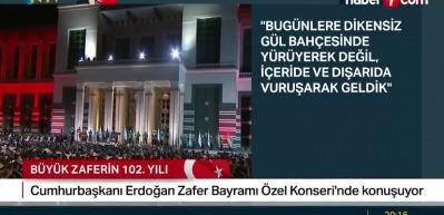 Başkan Erdoğan'dan net mesaj...