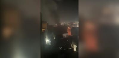 İşgalci İsrail Batı Şeria'ya hava saldırısı d&uuml;zenledi...