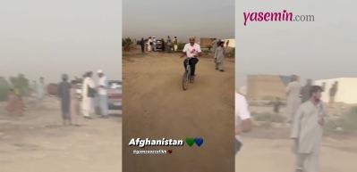Gamze Özçelik ve Reshat Strik'ten gururlandıran paylaşım! Afganistan'da Türk bayrağı detayı