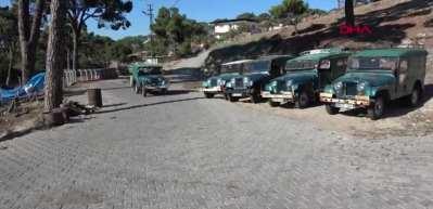 Aydın dağlarında kullanılan cipler 70 yıldır cazibesini kaybetmedi