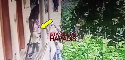 Kan donduran olay! Cani &uuml;vey b&uuml;y&uuml;kanne 2 yaşındaki torununu balkondan aşağı attı