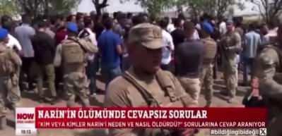 Narin'in mezarı başında akrabasından şoke eden ağıt! Duyanlar şaşkına d&ouml;nd&uuml;...
