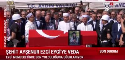 T&uuml;rkiye Filistin şehidini uğurladı